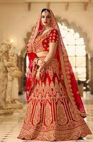 Hot Red Indian Bridal Dress In Stylish Hot Red Color B2001 Pakistani Bridal Dresses Indian Bridal Wear Indian Bridal Dress