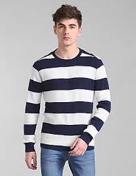 Buy Men Full Sleeve Striped T Shirt Online At Nnnow Com