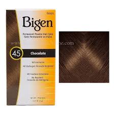 Bigen Permanent Powder Hair Color 45 Chocolate Hair Color