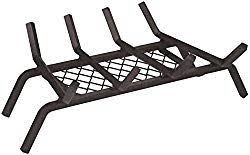 Rocky Mountain Goods Fireplace Grate With Ember Retainer 1 2 Heavy Duty Cast Iron Heat Treated For Hottest Fires Retainer For Cleaner More Efficient Fire Fireplace Grate Fireplace Accessories Cast Iron Fireplace
