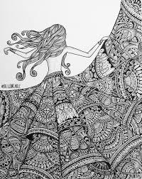 Free Spirit 2014 Billijincarle Doodle Art Designs Art Drawings Sketches Mandala Design Art