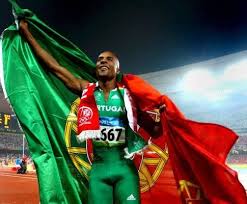 Campeão olímpico em 2008, em pequim, ainda não tem marca de qualificação olímpica (17,15. Nelson Evora Of Portugal Celebrates After The Men S Triple Jump Final At The National Stadium Also Known As The Bird S Nest During Beijing 2008 Olympic Games