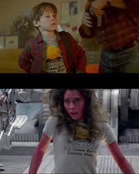 Guardians of the galaxyintroduction title scenesong : Movie Details On Twitter Guardians Of The Galaxy 2014 Bereet Is Wearing Peters T Shirt That He Wore The Day He Got Kidnapped