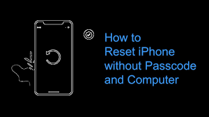 How to unlock iphone without passcode if you forget your iphone screen password? How To Reset Iphone Without Passcode And Computer Youtube