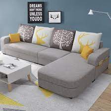 17 small living room ideas to prove small can still be stylish. New Design L Shaped Sectional Sofa Luxury Furniture Set Living Room White Leather Corner Sofa 0007 China Fabric Sofa Wood Sofa Made In China Com