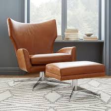 Hemming Leather Swivel Armchair In 2020 White Leather Chair Swivel Armchair Best Leather Sofa