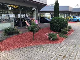 Primamulch Dekor Hackschnitzel Rot 100l Dekormulch Als Alternativer Rindenmulch Rindenmulch Mulch Dekor