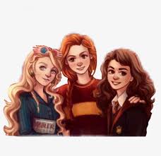Test your knowledge on this literature quiz and compare your score to others. Girlpower Girl Ginny Ginnyweasley Luna Lunalovegood Ginny Weasley And Hermione Granger And Luna Lovegood 1116x1024 Png Download Pngkit