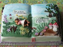 Book cake design for boys. Fairy Tale Cake Book Cakes Open Book Cakes Fairy Birthday Cake