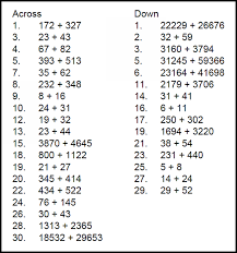 On this webpage you will find our range of free printable coordinates worksheets for 4th and 5th graders. Math Crossword Puzzle King Community