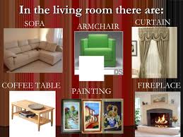 What are the different types of living room furniture? Parts Of Houses And Furniture