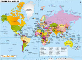 Les cartes michelin sont exploitées sur le site viamichelin à des échelles de carte de 1/1 000 000 à 1/200 000. Grande Carte Du Monde