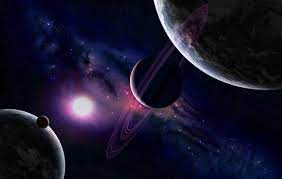 Dieu Le Bonheur Et La Vie Eternelle Planets Wallpaper Space Planets Space Art Wallpaper