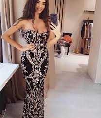 Tamura Black Rose Gold Sequin Gown Last Restock Www Emprada Com Dresses Gorgeous Dresses Gold Sequin Gown