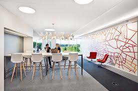 Modern Office Relax Discuss Zone With Creative Abstract Wall Art Office Interior Design Modern Office Interior Design Modern Office Interiors
