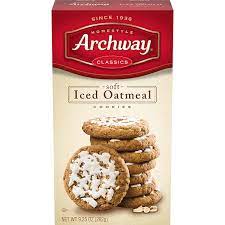 After school, nothing brings a youngster home faster than the promise of archway's tempting home style flavor. Amazon Com Archway Cookies Iced Oatmeal Soft Cookies 9 25 Ounce Pack Of 9 Everything Else