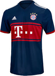 2017 18 Adidas Kids Bayern Munich Away Jersey