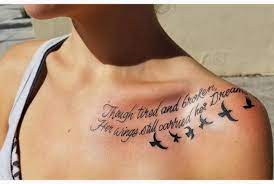 30 Cute Quote Tattoo Design Ideas Tattoo Quotes Tattoo Designs Inspirational Tattoos