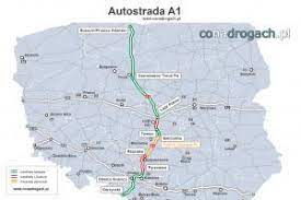 Formalnie są to bowiem place budowy i ciągle trwają tam prace. Autostrada A1 Mapy I Plany Autostrady A1