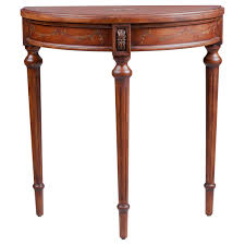 Sylvie Demilune Console Table Ethan Allen Us Table Living Room Table Furniture