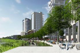 Utsyn mot lillestrøm stasjon og bussterminal fra tårnet i rådhuset i lillestrøm kommune. Inntil 15 Etasjer Og 4 000 Innbyggere Behandles Av Lillestrom Kommune Vart Strommen Nettmagasin Om Strommen For Stromlinger Og Besokende