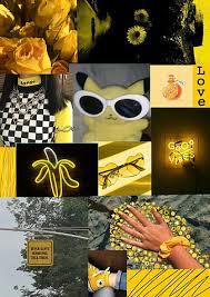 Hd wallpapers and background images. Yellow Aesthetic Collage Emo Pikachu Tumblr Cute Sun Hd Mobile Wallpaper Peakpx