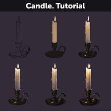 Candle Tutorial By Anastasia Berry Digital Art Tutorial Digital Painting Tutorials Digital Painting