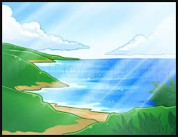How To Draw The Ocean Step By Step Drawing Guide By Dawn Dragoart Com I used staedtler ( noris club).watercolour pencil in this drawing. how to draw the ocean step by step