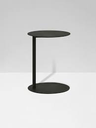 Rectangular coffee table modern tempered glass display storage tabletop black au. Globe West Aperto Ali Round Tall Side Table Black Aura Home