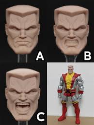 1/12 Unpainted Colossus Peter Head Sculpt Fit 6'' ML Action Figure