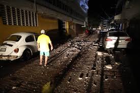 Ciudad de méxico permanecen fuera de sus casas tras el terremoto que sacudió a la capital, este martes 7 de septiembre de 2021. Nq Xkocopjjegm