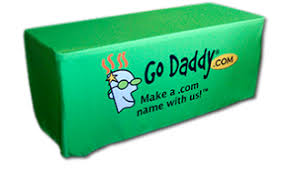 Custom Logo Imprinted Table Covers Tablecloths Drapes Throws Runners Trade Show Table Covers Table Covers Custom Logos