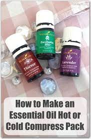 Diy Essential Oil Hot Or Cold Pack Essential Oils For Colds Essential Oil Recipes Living Essentials Oils