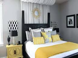 An easy way to include yellow in your bedroom colour scheme is to add accents of yellow with bed linen, like this bright design by feliz home. Bedroom Decorating Ideas Yellow And Gray Bac Ojj
