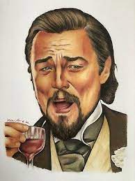 Leonardo Dicaprio Original Pencil Drawing Fan Art A4 Calvin Candie Django Meme Ebay