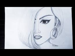 Pencil Shading Drawing How To Draw A Girl Sketch Step By Step Youtube The first step in learning to draw a sphere is to draw a circle. pencil shading drawing how to draw a girl sketch step by step