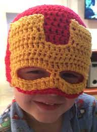 Ironman Beanie Crochet Hats Crochet Yarn