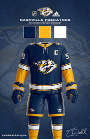 Nashville predators have accomplished a rare feat in the playoffs. Nashville Predators Alternate Uniform Concept 2 0 Predators