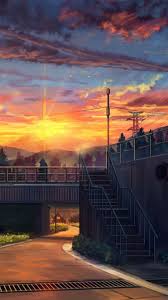 Filter by device filter by resolution. Anime Sunset Phone Wallpaper