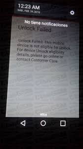 Insert the non accepted sim card and power on. Unlock Lg K7 T Mobile K330 Y Metropcs Ms330 Exito Clan Gsm Union De Los Expertos En Telefonia Celular