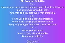 Puisi Sahabat Terbaikku