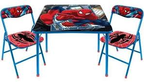 Buy virginia 5 piece counter height set multiple colors at. Marvel Spider Man 3 Piece Square Table And Chair Set Walmart Com Table And Chair Sets Chair Set Marvel Spiderman
