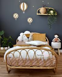 Verkaufe ein gebrauchtes babybett + lattenrost (und evtl. Kinderbett Jugendbett Rattan 90x200cm Online Kaufen
