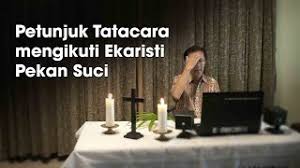 Pada hari kamis putih ini kita merayakan hari ulang tahun perjamuan malam kristus. Perayaan Ekaristi Paroki Santo Paulus Sendangguwo