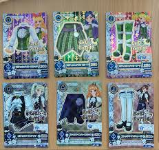 Loli Gothic Collection🖤 星夢學園卡Aikatsu card (附送一張N卡）, 興趣及遊戲, 收藏品及紀念品, 明星周邊-  Carousell