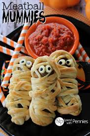 Halloween Mummy Crafts And Treats The Idea Room Halloween Food For Party Halloween Themed Food Halloween Food Appetizers