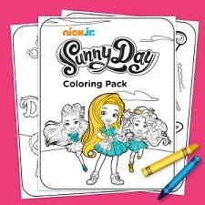Coloring has even taught me how to relax. Sunny Day Coloring Pack Nickelodeon Parents