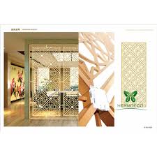 The gold sparkles in this handing curtain are brash and playful in a glorious middle eastern way. Oem Manufacturer Gold Ti Stainless Steel Plate Customized Stainless Steel Office Wall Partition Door Room Divider Interior Home Decorative Partitions For Conference Hm Pt024 Hermes Steel China Foshan Hermes Steel