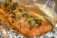 Rainbow Trout In A Foil Pouch Recipe Trout Fillet Recipes Trout Recipes Rainbow Trout Recipe Baked