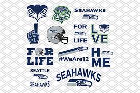 Seattle Seahawks Svg Bundle Nfl Team Svg Logo Svg Files For Cricut Svg Dxf Eps Png Instant Download Seattle Seahawks Seahawks Seattle Seahawks Logo